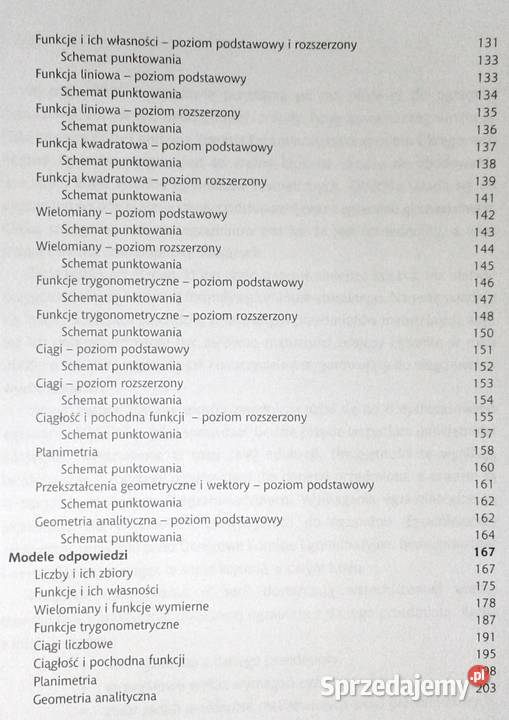 Matematyka Cz 1 Matura 2005 J Człapiński J Uss Chełm sprzedam