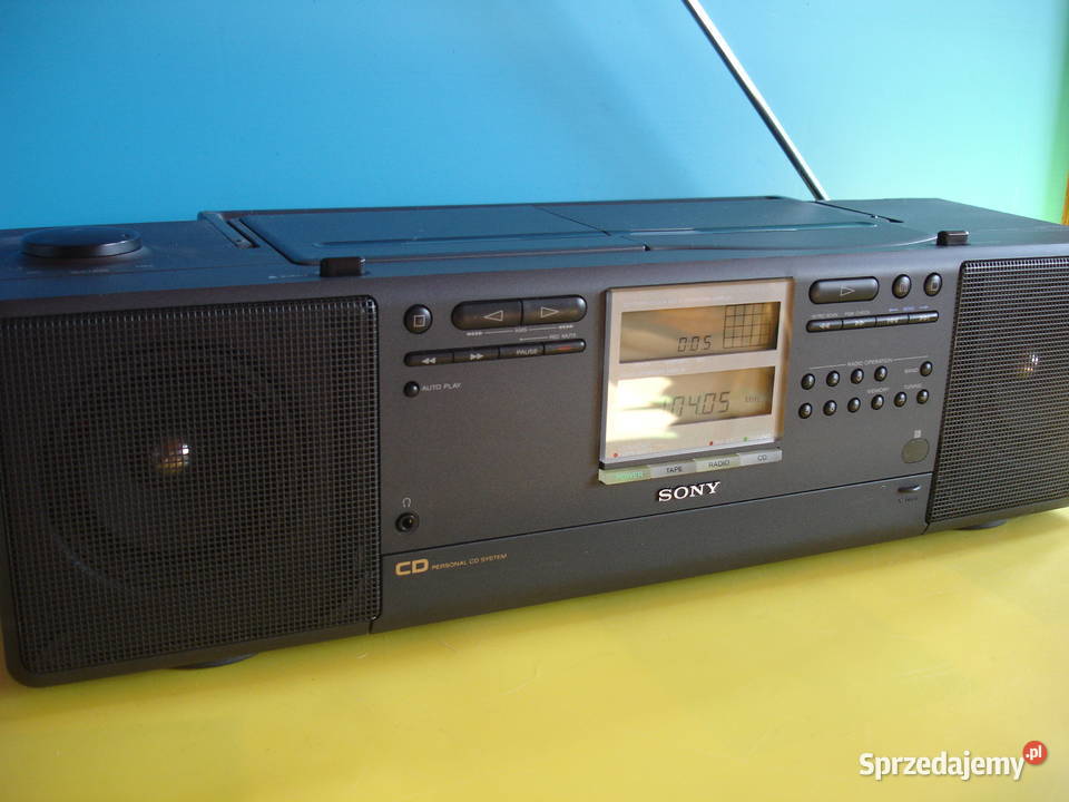 Radiomagnetofon z CD SONY CFDK10 lubuskie