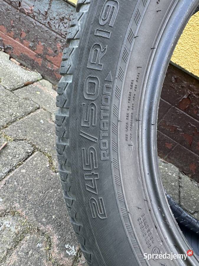 Sprzedam komplet opon zimowych do SUV 24550 R19 19cale zachodniopomorskie