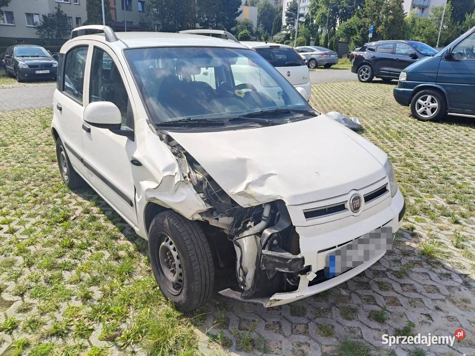 Fiat Panda II 12 60 Benzyna LPG 2009 STŁUCZCE benzyna+LPG Tychy sprzedam
