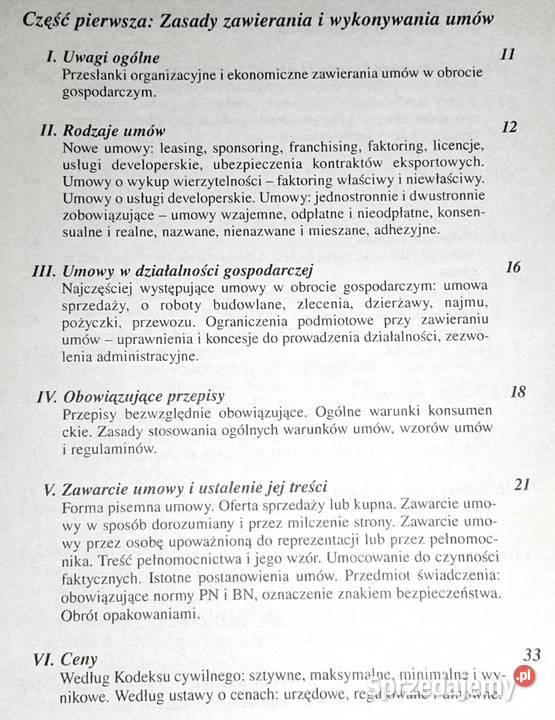 Umowy w działalności gospodarczej Wiktor Jaślan miękka Pozostałe lubelskie