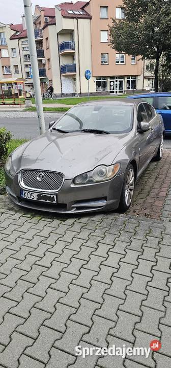 Jaguar XF premium luxury 2008 uszkodzene auto uszkodzony Oświęcim