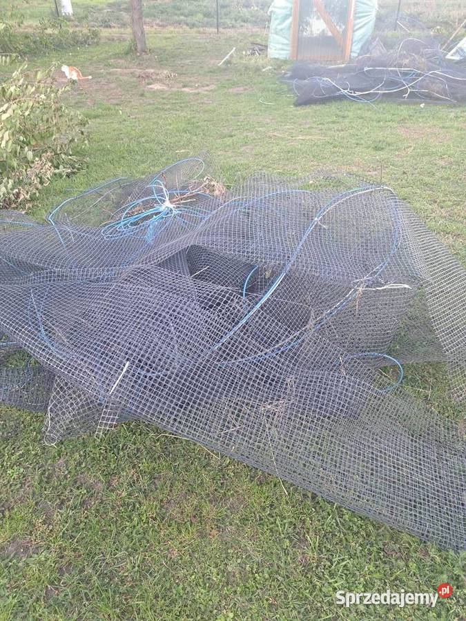Siatka plastikowa z demontarzu Steniatyn-Kolonia