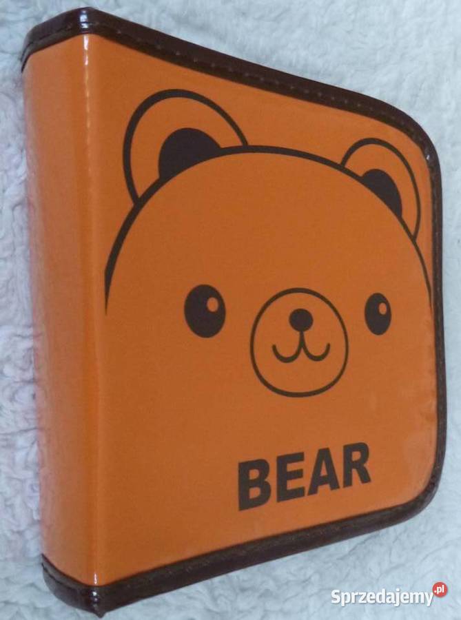 Plastikowe etuipokrowiec Bear na 20 płyt CDDVD mazowieckie