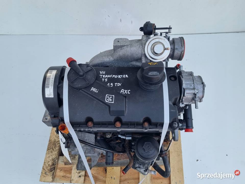 SILNIK KOMPLET VW Transporter T5 19 TDI 85 sprzedam
