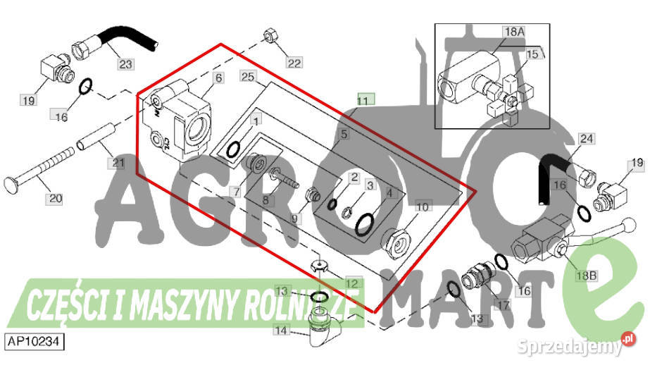 AN241800 AN260290 ZAWÓR ZWROTNY JD Wichrów