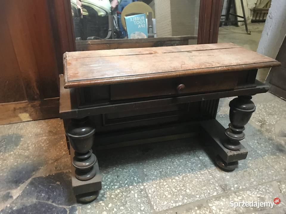 lustro antyk z konsolą Granica