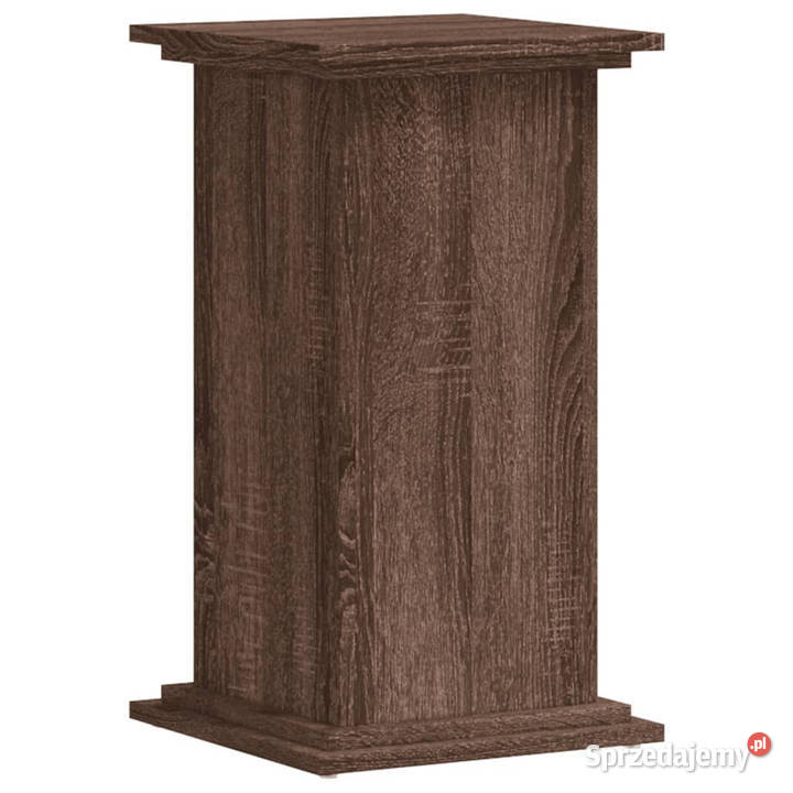 Stojak na rośliny brązowy dąb 33x33x60 WM852966 Warszawa