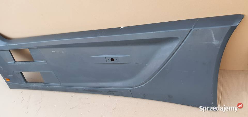 ACTROS MP4 SPOILER OSŁONA POCZNA MIĘDZYOSIOWA Bieleń