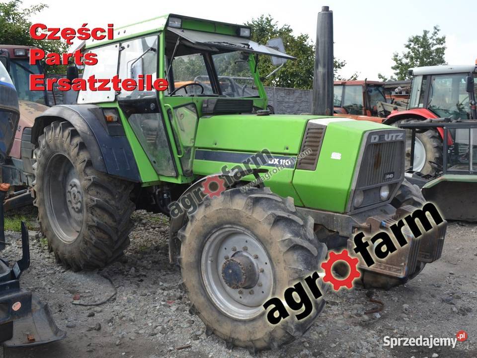 Deutz DX 110 części skrzynia biegów silnik most Byków sprzedam