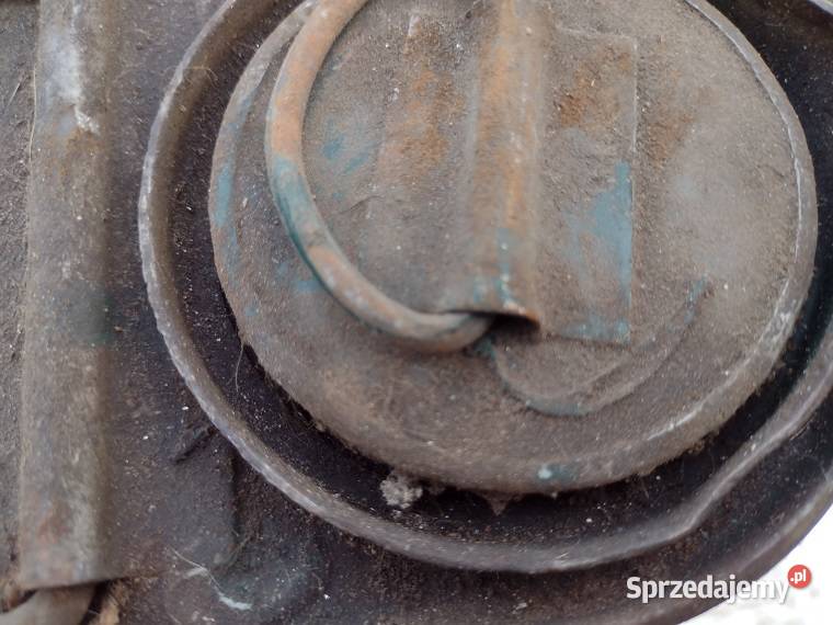 Stara bańka PRL kanister Kanistry, lejki i pompki Milejewo