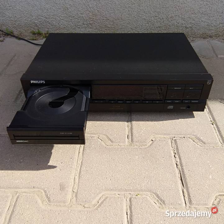 Legendarny Philips CD604 odtwarzacz CD TDA1543 Świebodzice