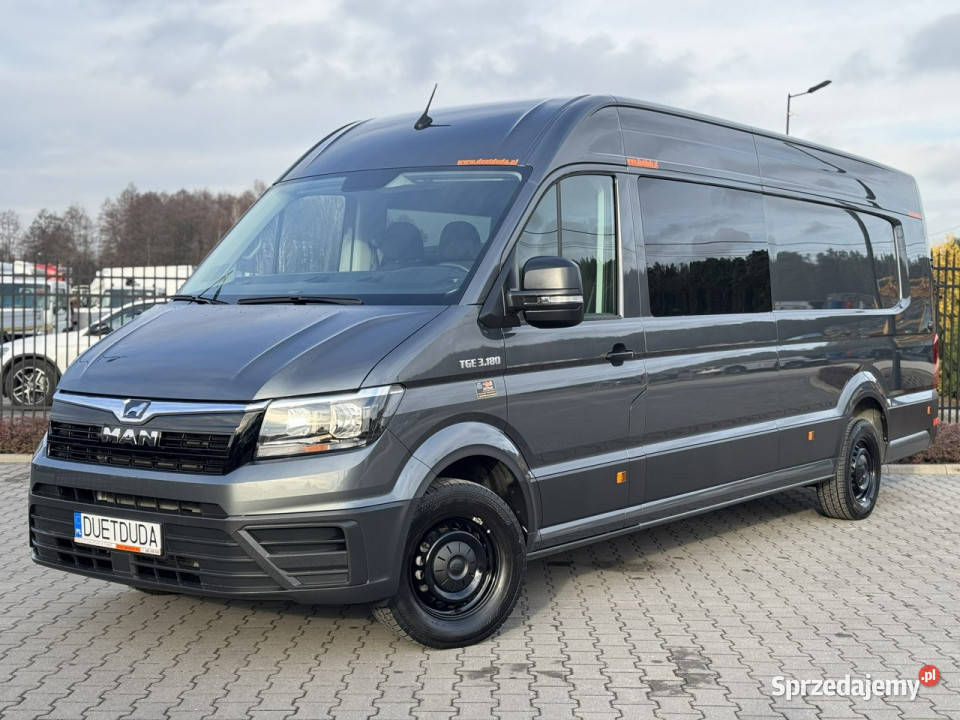 Volkswagen Crafter 3180 Automat 7OSÓB Brygadówka Widełki