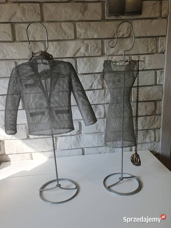 Manekin stojak wieszak na biżuterię vintage 2 w Solnica