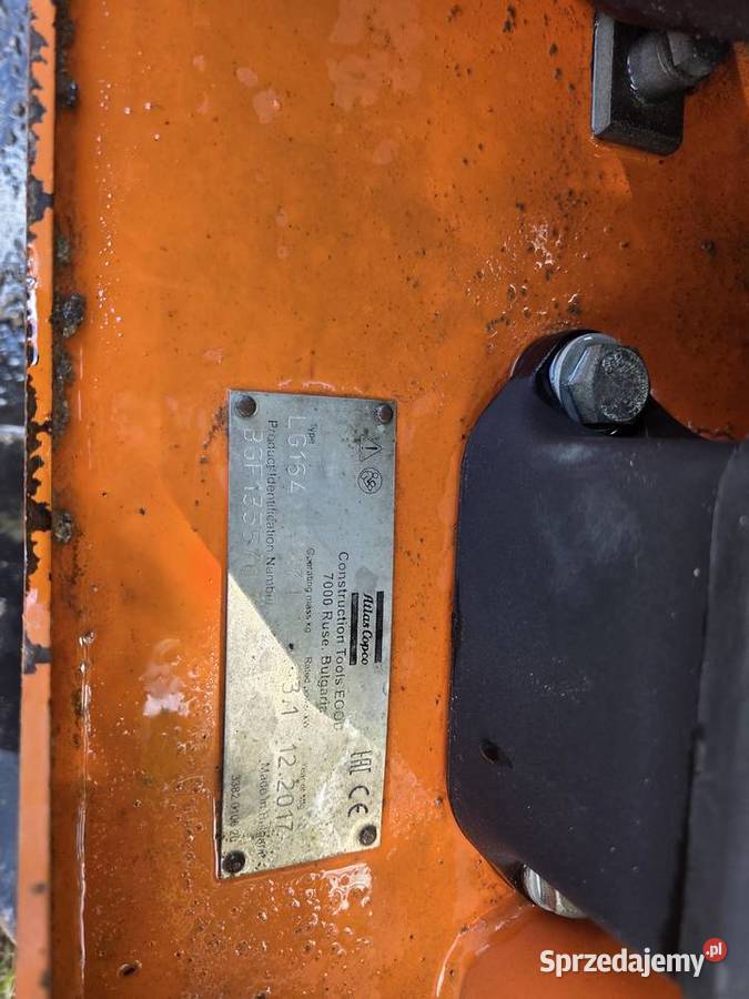 Zagęszczarka atlas Copco LG 164 diesel hatz 175 Namysłów