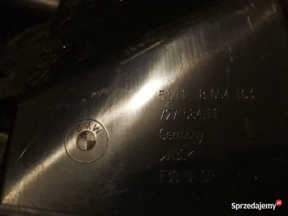 BMW F30 F31 MPAKIET ORYGINAŁ LEWE MOCOWANIE Międzychód