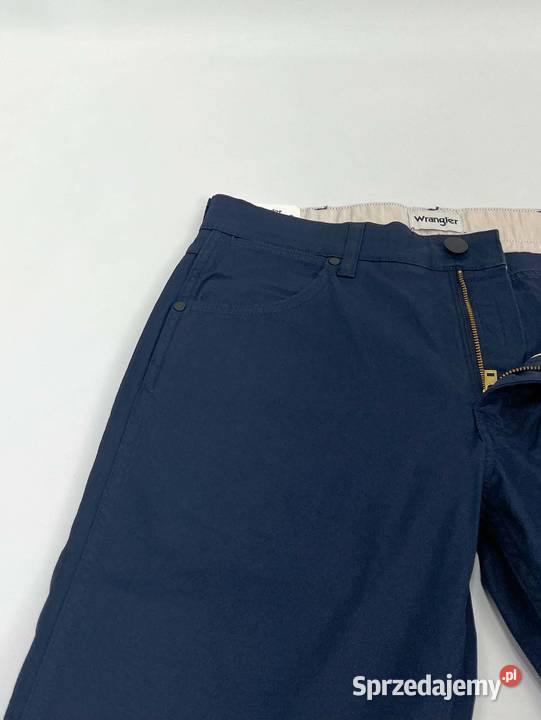 Spodnie męskie Wrangler Greensboro 803 Dark Navy niebieski mazowieckie Warszawa sprzedam