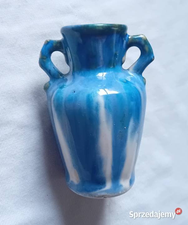 Ceramiczny wykałacznik art deco w formie amfory Koźminek