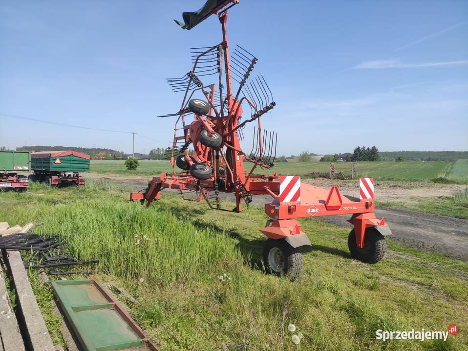 Sprzedam zgrabiarka kuhn ga 7000 Kuhn Zgrabiarki i przetrząsacze Konin