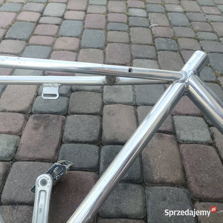 Rama do roweru srebrna ładna aluminium podkarpackie Rzeszów