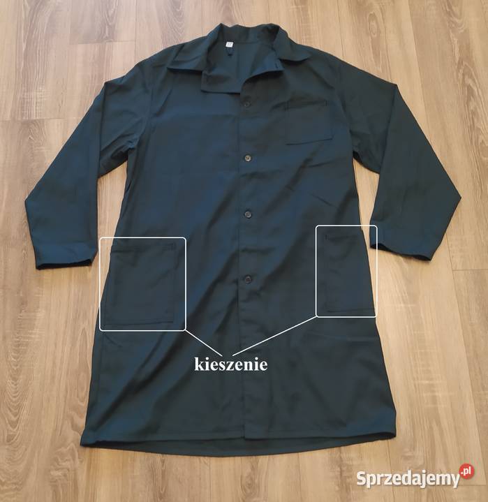 Fartuch męski ciemny zielony Hajnówka