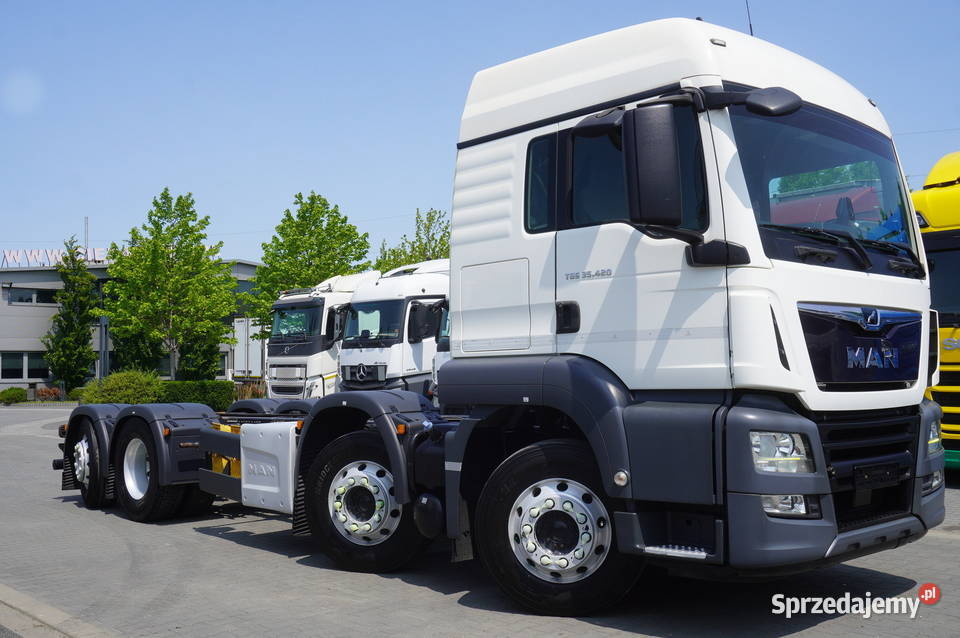 MAN TGS 35420 8x2 Rama 64 m 3 osie skrętne230841 Kraków sprzedam