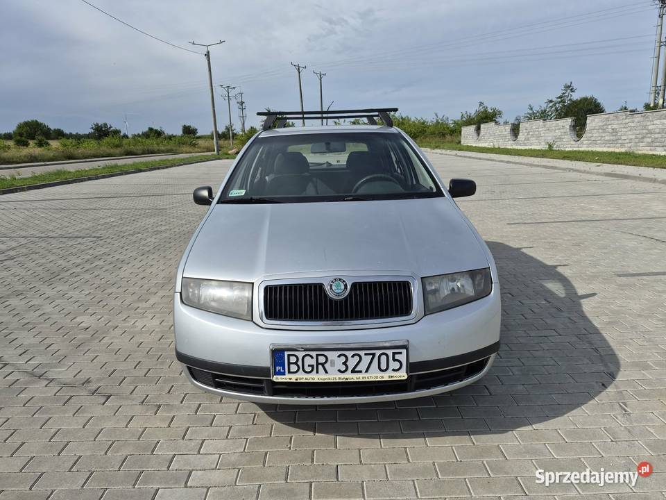 FABIA Z GAZEM długie opłaty 2003r nieuszkodzony Grajewo