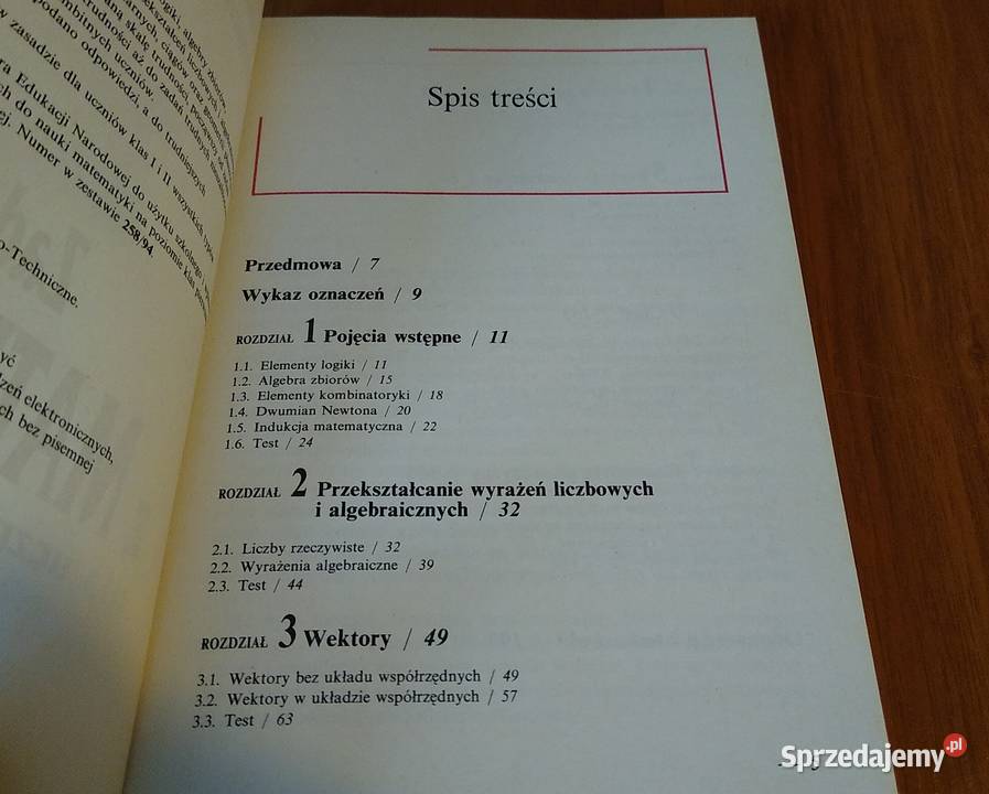 Zadania i testy z matematyki uczniów szkół szkoła ponadgimnazjalna pomorskie Gdańsk