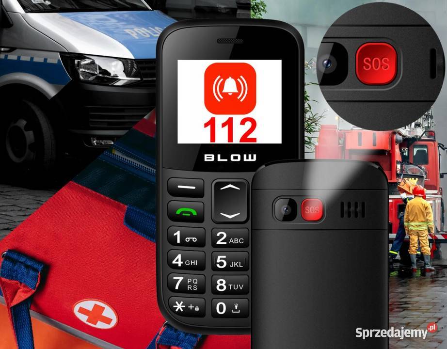 Telefon Komórkowy SENIORA Głośny Duża Klawiatur Białystok