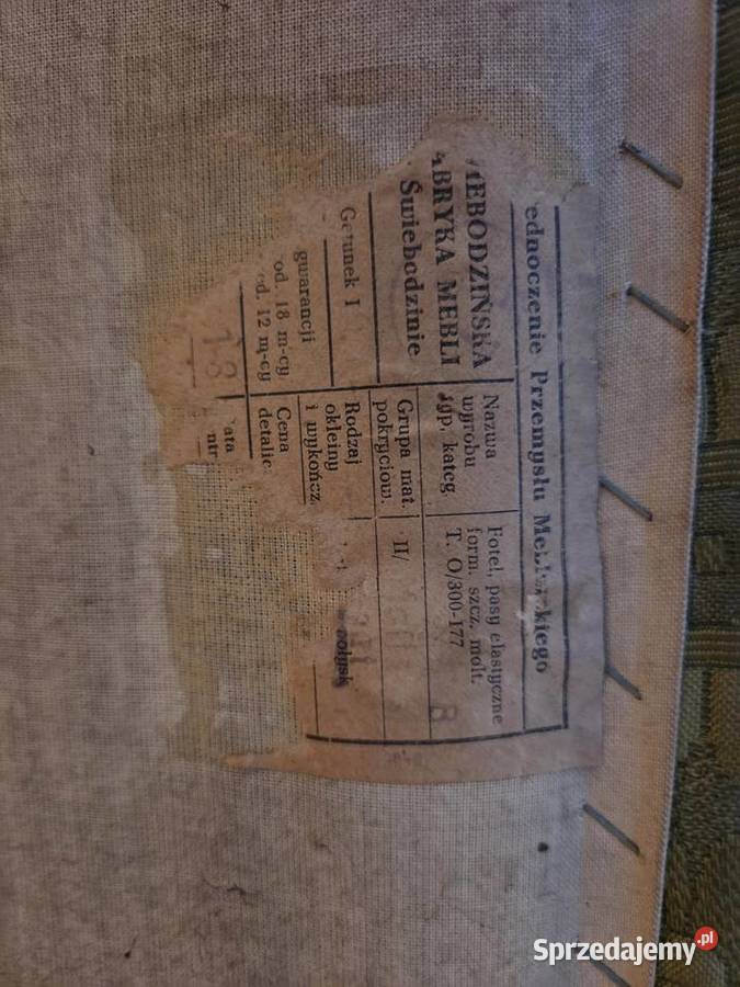 Fotel Zajączek 300177 Bunny dwie sztuki stan Kraków sprzedam