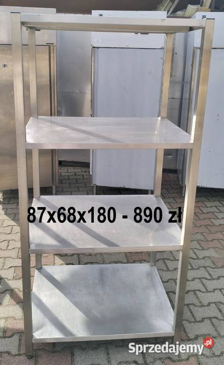 Regał gastronomiczny 4półkowy 87x68x180 Gastronomia Słupia Kapitulna