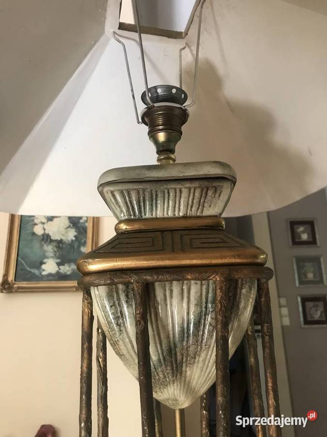 Lampa stojąca złota Legionowo