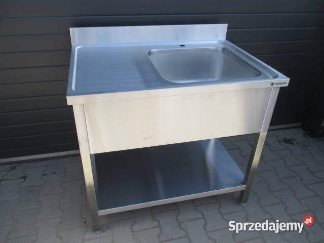 Zlew Gastronomiczny 1 Komorowy Z Półką 1007090 Gastronomia Ostrów Wielkopolski