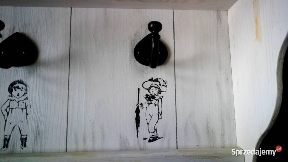 Wieszak prowansalski vintage rustykalny kuchenny Radków