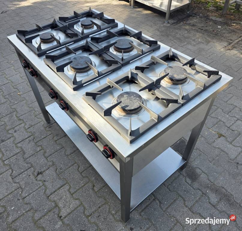 Kuchnia Gazowa 6 Palnikowa REDFOX 36 kW M1901 N Nowe Skalmierzyce