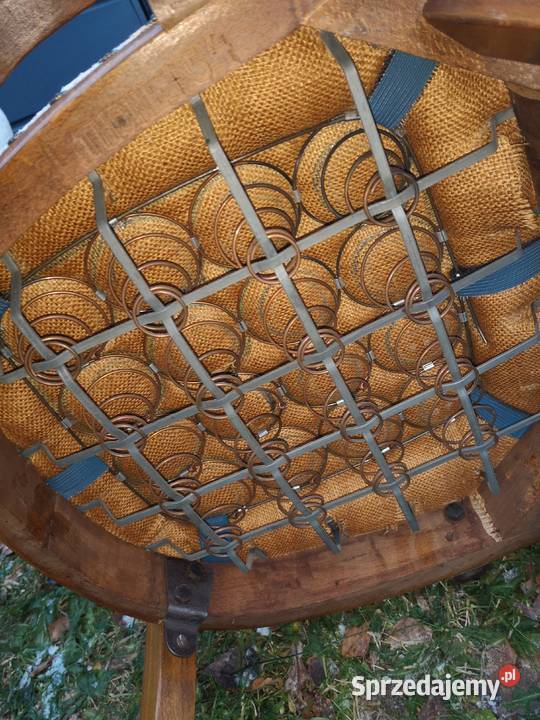 Stary fotelretro na sprężynach Aleksandrów Łódzki sprzedam