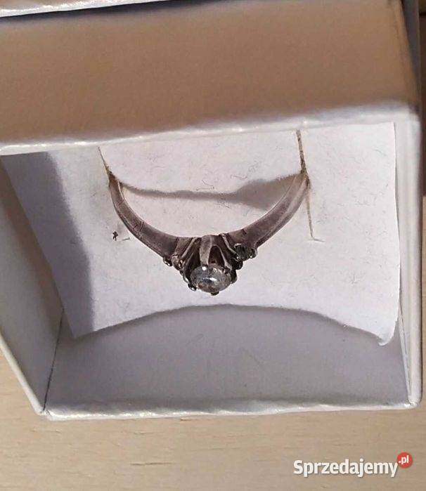 Pierścionek srebro 925 178mm Biżuteria Cieszyn