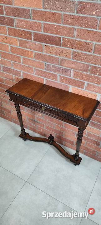 Ekskluzywna konsola przyścienna secesyjna Łagów