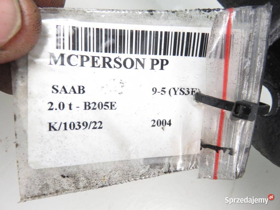 MCPERSON PRAWY PRZEDNI SAAB 95 20 t