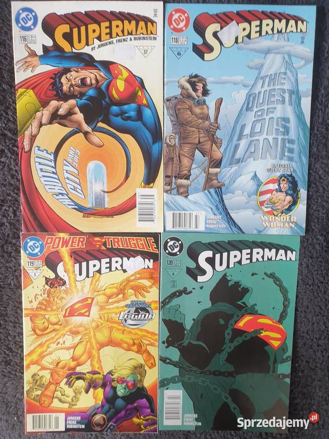 Superman zestaw 21 komiksów DC USA Superbohaterowie Gdynia sprzedam