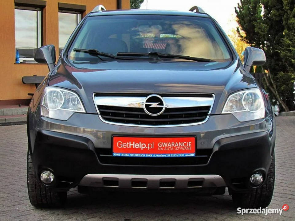 Opel Antara 20CDTI Kli alu R18 NAVI skóra 2010r wielofunkcyjna kierownica mazowieckie Płock