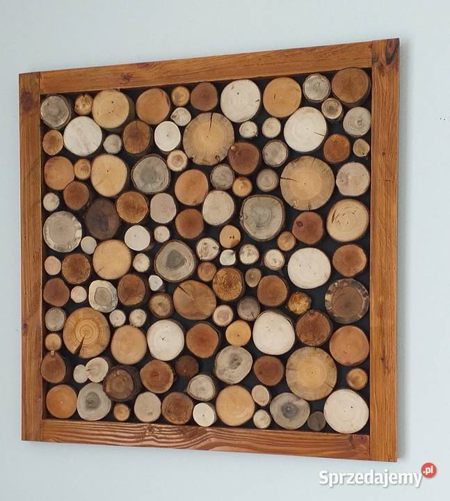 Obraz 120x60 panel plaster drewna drewniana rama dolnośląskie Długołęka