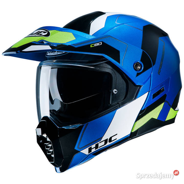 Szczękowy kask motocyklowy HJC C80 Blenda Rox Trzciel