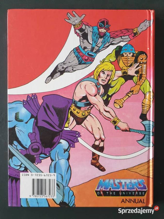 HeMan Masters Of The Universe Annual komiks fantasy i s-f Gdynia