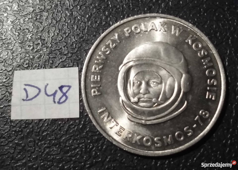 20 złotych 1978 Interkosmos pięny Kraków