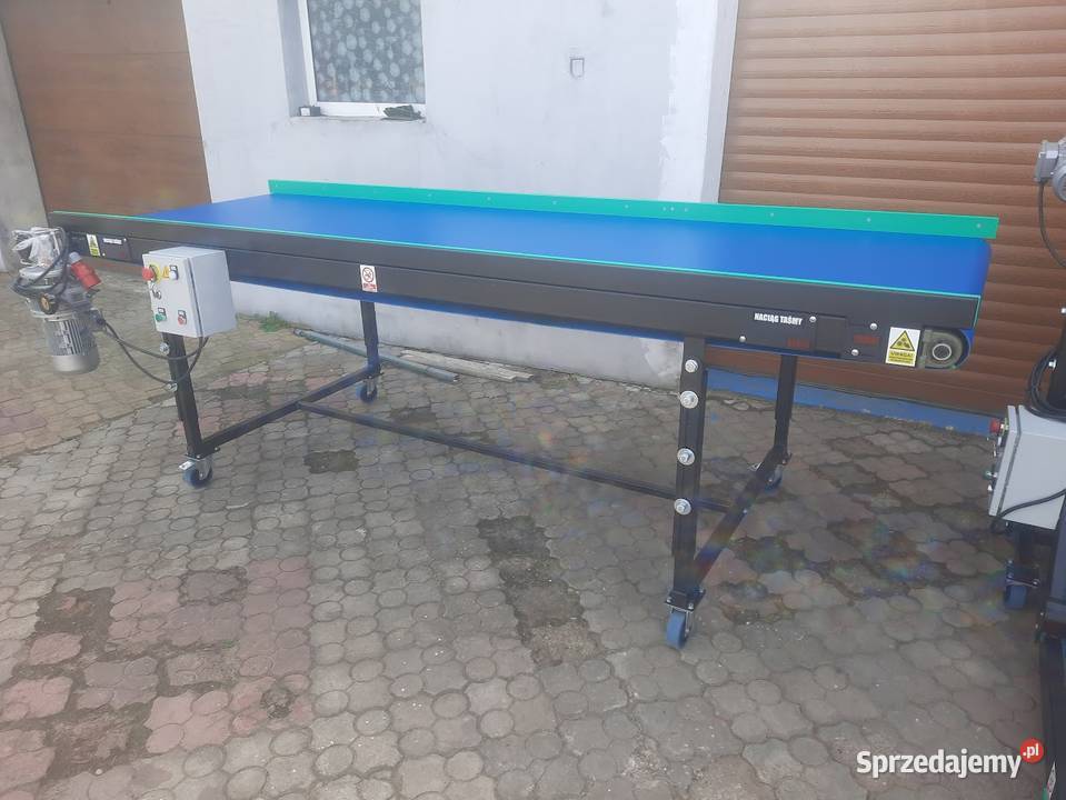 Przenośnik taśmowy taśmociąg prosty 350 x60