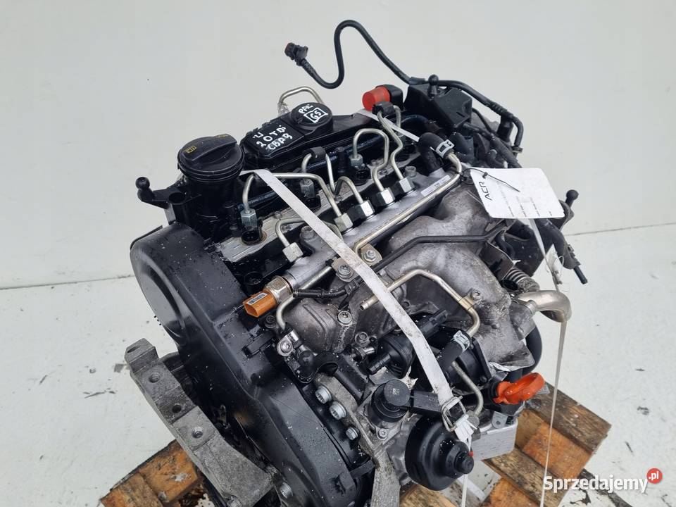 SILNIK BEZ OSPRZĘTU VW Golf VI 20 TDI 140 ładnie Rudka