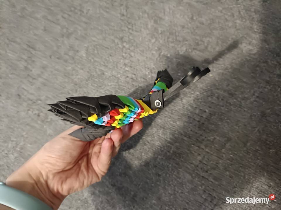 Motyl Kolorowy Origami Modułowe 3D pomorskie Kwidzyn sprzedam