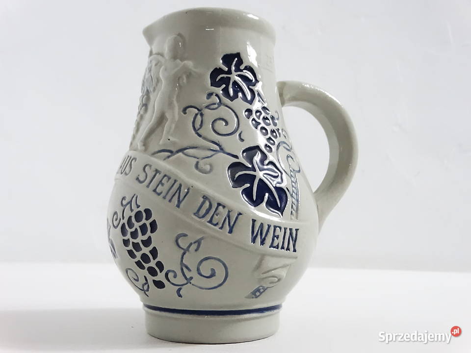 Klasyczny Ceramiczny Dzbanek do Wina Kamionka Biłgoraj