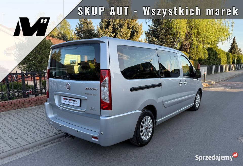 Fiat Scudo LIFT 8 Osobowy Long 20MultiJet 163 wielkopolskie Poznań